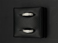 Earrings Artigianale Woman in White Gold Diamante OROR-124-253